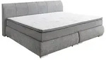 Boxspringbett FEDRA for FAMILY (LF 240x200 cm) - Bezug: Stoff - LF 240x200 cm