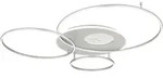 Deckenleuchte INVERTINA (LBH 126.40x105.30x13 cm) - silber - LBH 126.40x105.30x13 cm