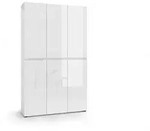 Schuhschrank MISTER BIANCO (BHT 120x200x34 cm) - wei&szlig; - BHT 120x200x34 cm
