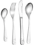 Kinderbesteck WALDTIERE (BHT 15x3x23 cm) - silber - BHT 15x3x23 cm