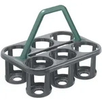 Flaschentr&auml;ger BASIC (LBH 35x26x27 cm) - grau - LBH 35x26x27 cm