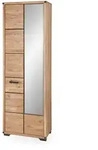 Garderobenschrank HARPER ILEBO (BHT 68x204x41 cm) - braun - BHT 68x204x41 cm