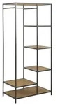 Garderobenst&auml;nder SEAFORD (BHT 77x165x45 cm) - BHT 77x165x45 cm