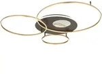 Deckenleuchte INVERTINA (LBH 126.40x105.30x13 cm) - gold - LBH 126.40x105.30x13 cm