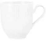 Henkelbecher AMINA (BHT 12x9.60x8.60 cm) - wei&szlig; - BHT 12x9.60x8.60 cm