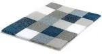 Badteppich CARO (LBH 65x55x2.50 cm) - blau - LBH 65x55x2.50 cm