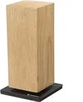 Messerblock ZASSENHAUS SPIN (BHT 13x25.50x13 cm) - braun - BHT 13x25.50x13 cm