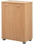 Schuhschrank NIMES (LBH 60x35x90 cm) - braun - LBH 60x35x90 cm