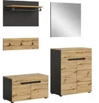 Garderobe CANU (BHT 175x180x37 cm) - BHT 175x180x37 cm