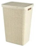 W&auml;schesammler JUTE wei&szlig; (BHT 43x60x34 cm) - wei&szlig; - BHT 43x60x34 cm