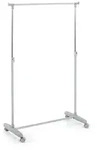Kleiderst&auml;nder chrom-grau (BT 81x39 cm) - silber - BT 81x39 cm