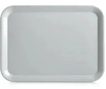 Tablett grau (LB 43,50x32,50 cm) - grau - LB 43,50x32,50 cm
