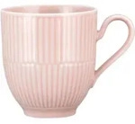 Henkelbecher AMINA (BHT 12x9.60x8.60 cm) - rosa - BHT 12x9.60x8.60 cm