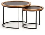Beistelltisch (DH 60x46 cm) - braun - DH 60x46 cm