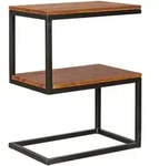 Beistelltisch AKOLA (LBH 30x45x60 cm) - braun - LBH 30x45x60 cm