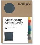 Kissenbezug Knitted Jersey (BL 80x80 cm) - grau - BL 80x80 cm