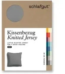 Kissenbezug Knitted Jersey (BL 80x80 cm) - grau - BL 80x80 cm