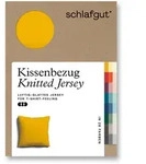 Kissenbezug Knitted Jersey (BL 80x80 cm) - gelb - BL 80x80 cm