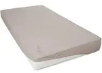 Spannbettlaken TEDDY graubraun (BT 190x200 cm) - braun - BT 190x200 cm