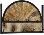 Wandgarderobe (LBH 53x8x40 cm) - braun - LBH 53x8x40 cm