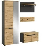 Garderobe CANU (BHT 160x190x37 cm) - BHT 160x190x37 cm