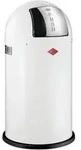 Abfalleimer WESCO PUSHBOY wei&szlig; (BHT 40.20x77x40.20 cm) - BHT 40.20x77x40.20 cm