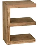Beistelltisch MUMBAI (LBH 30x44x60 cm) - braun - LBH 30x44x60 cm
