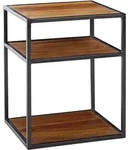 Nachttisch (LBH 40x35x50 cm) - braun - LBH 40x35x50 cm