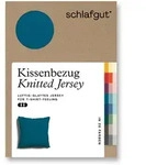 Kissenbezug Knitted Jersey (BL 80x80 cm) - t&uuml;rkis - BL 80x80 cm