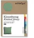 Kissenbezug Knitted Jersey (BL 80x80 cm) - gr&uuml;n - BL 80x80 cm