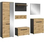 Garderobe CANU (BHT 255x190x37 cm) - BHT 255x190x37 cm