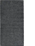 Duschtuch NOBLESSE ELEGANCE (BL 80x150 cm) - schwarz - BL 80x150 cm