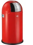 Abfalleimer WESCO PUSHBOY Jr. rot (BHT 36.40x66.60x36.60 cm) - BHT...