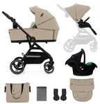 Kinderwagen 3in1 YOXI beige (BHT 97x107x79 cm) - BHT 97x107x79 cm