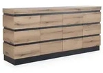Sideboard ASMUS (BHT 202x93x45 cm) - braun - BHT 202x93x45 cm