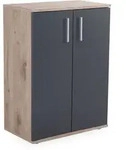 Kommode ALYSHA (BHT 60x84x35 cm) - grau - BHT 60x84x35 cm