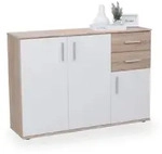 Kommode BOB (BHT 120x82x35 cm) - wei&szlig; - BHT 120x82x35 cm