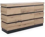 Kommode ASMUS (BHT 161x93x45 cm) - braun - BHT 161x93x45 cm