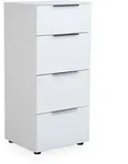 Kommode SYRINA (BHT 45x99x40 cm) - wei&szlig; - BHT 45x99x40 cm
