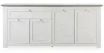 Sideboard LIVIN MARBELLA (BHT 210x91x46 cm) - wei&szlig; - BHT 210x91x46 cm