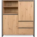 Highboard DENVER (BHT 120x140x40 cm) - BHT 120x140x40 cm
