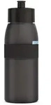 Sporttrinkflasche ELLIPSE (BHT 7.50x22.50x7.50 cm) - schwarz - BHT 7.50x22.50x7.50 cm