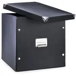 Box BONNY (BHT 34x32x32 cm) - schwarz - BHT 34x32x32 cm