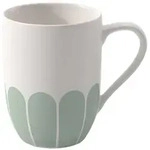Becher FLEUR (BHT 8x10.40x11.50 cm) - gr&uuml;n - BHT 8x10.40x11.50 cm