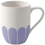 Becher FLEUR (BHT 8x10.40x11.50 cm) - blau - BHT 8x10.40x11.50 cm