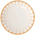 Speiseteller FLEUR (DH 26,60x2,60 cm) - orange - DH 26,60x2,60 cm