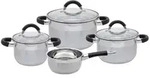 Topf-Set ELO BLACK STEAM - silber