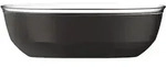 Schale SILUETA (BHT 30.10x9.20x30.10 cm) - schwarz - BHT 30.10x9.20x30.10 cm