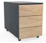 Rollcontainer DALOSA (BHT 39x55x70 cm) - BHT 39x55x70 cm