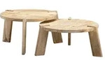 Beistelltisch (DH 53x32 cm) - braun - DH 53x32 cm
